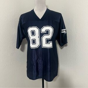 Women's Large Authentic Dallas Cowboys Witten #82 Navy Blue Team Jersey EUC